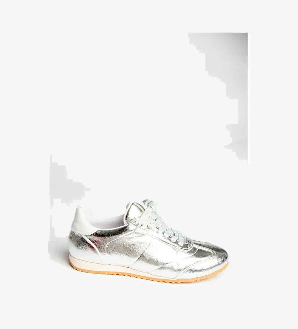U8207304 Gümüş Kadın Sneakers