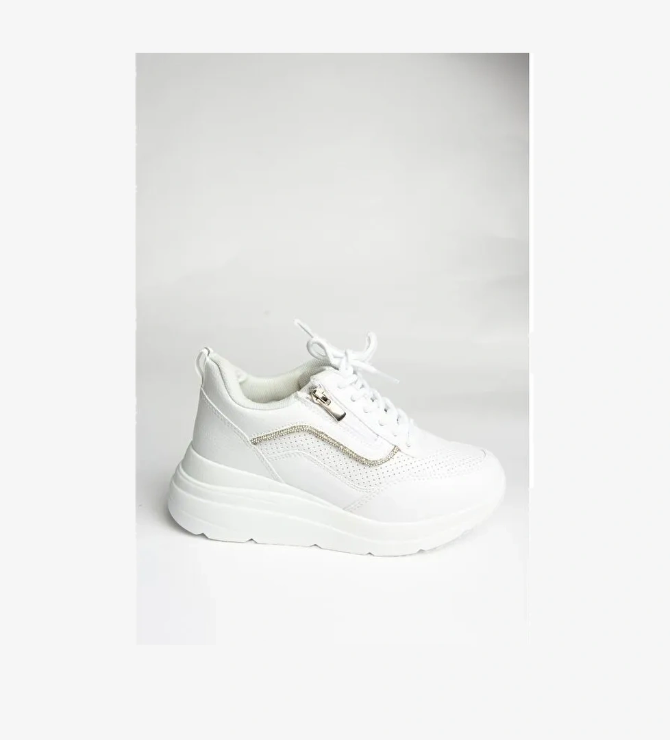 U7020207 Beyaz Kadın Sneakers