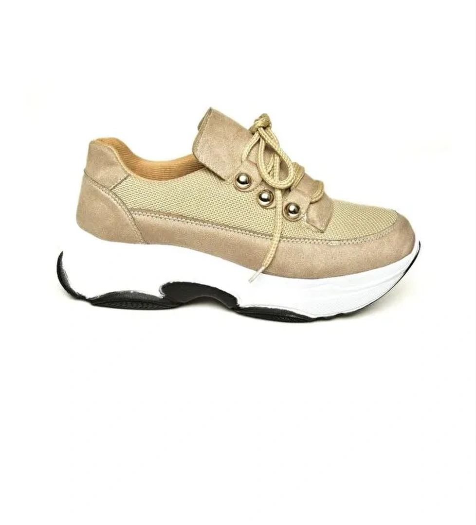 U2390326 Vizon Kadın Sneakers - Görsel 1