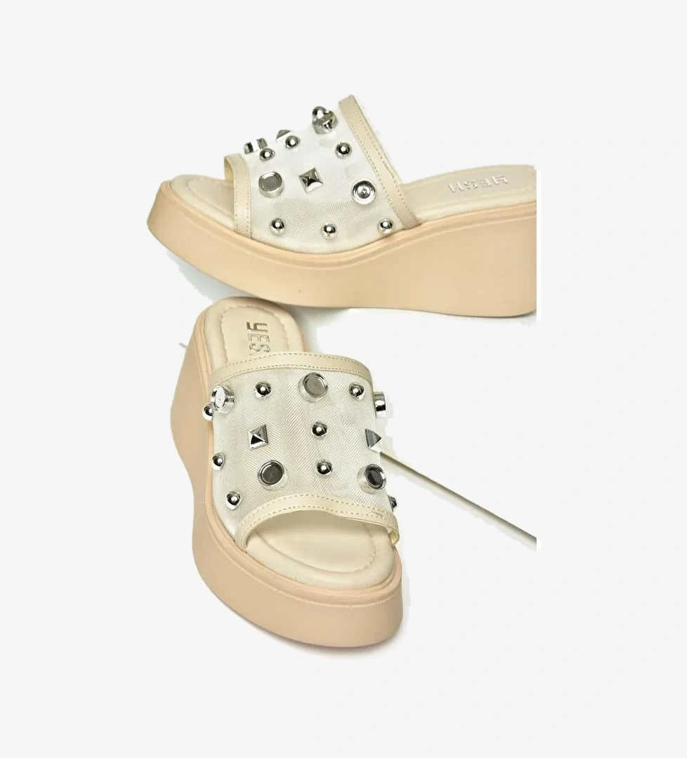 U973622009 Ten Kalın Tabanlı Kadın Terlik