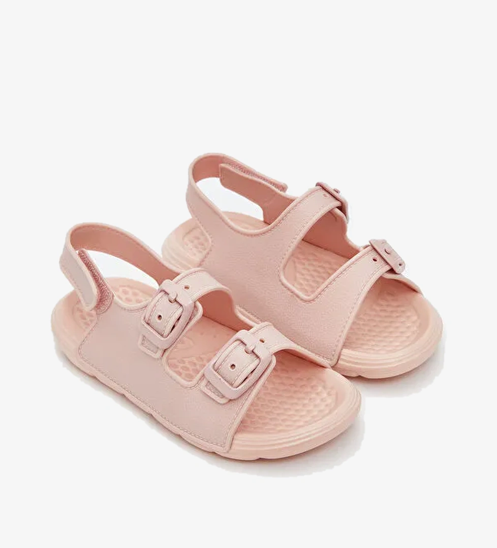 Lcw Steps Ekru Lcw Steps Cirt Cırtlı Kız Çocuk Sandalet