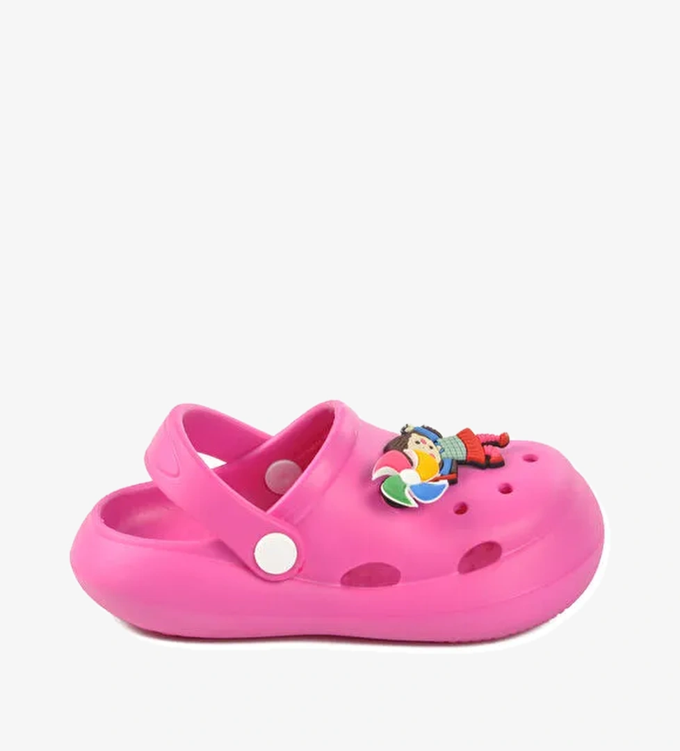 Fuşya Kız Çocuk Sabo Terlik Yumurcak