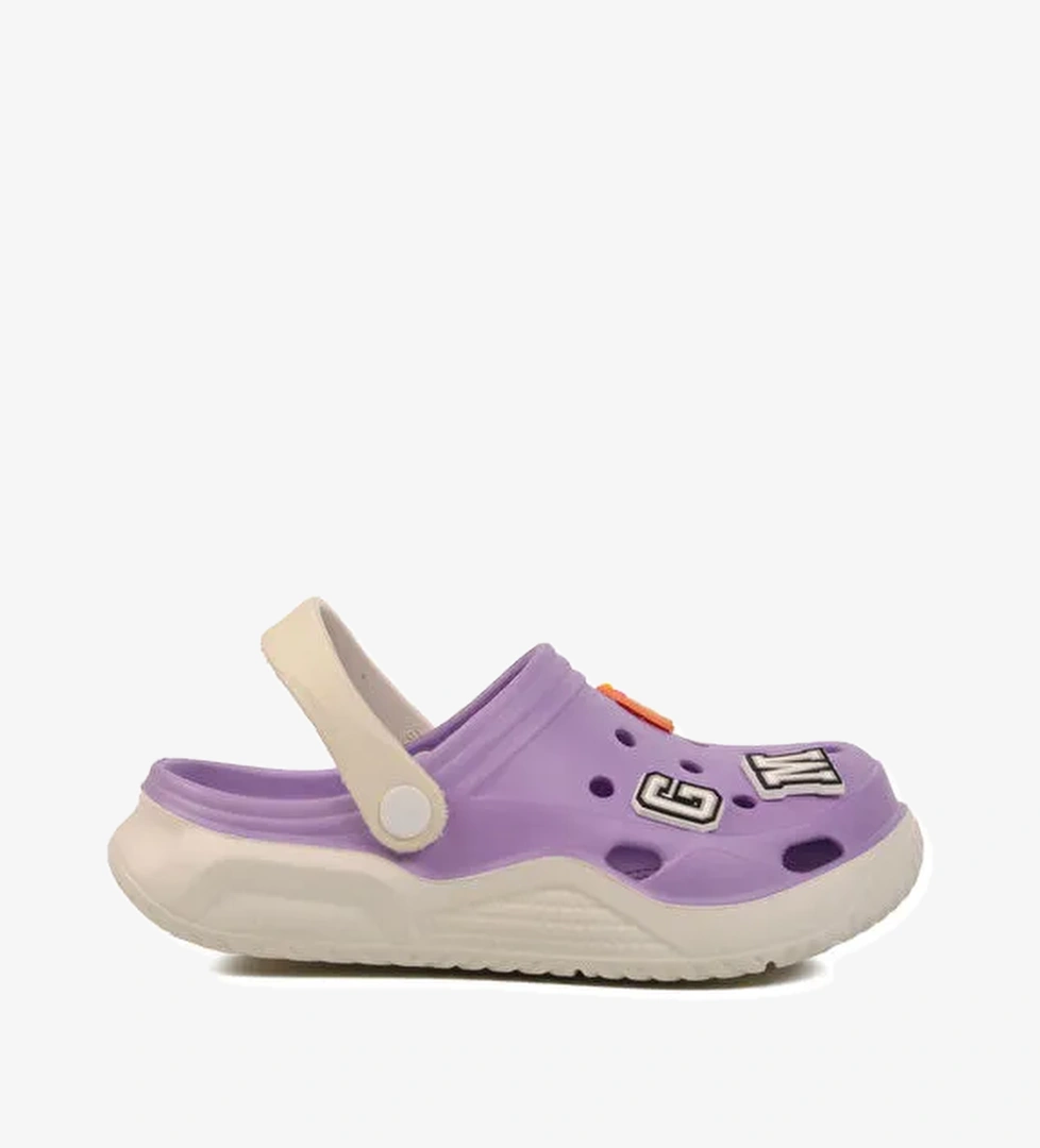 Lila Kız Çocuk Sabo Terlik Stella