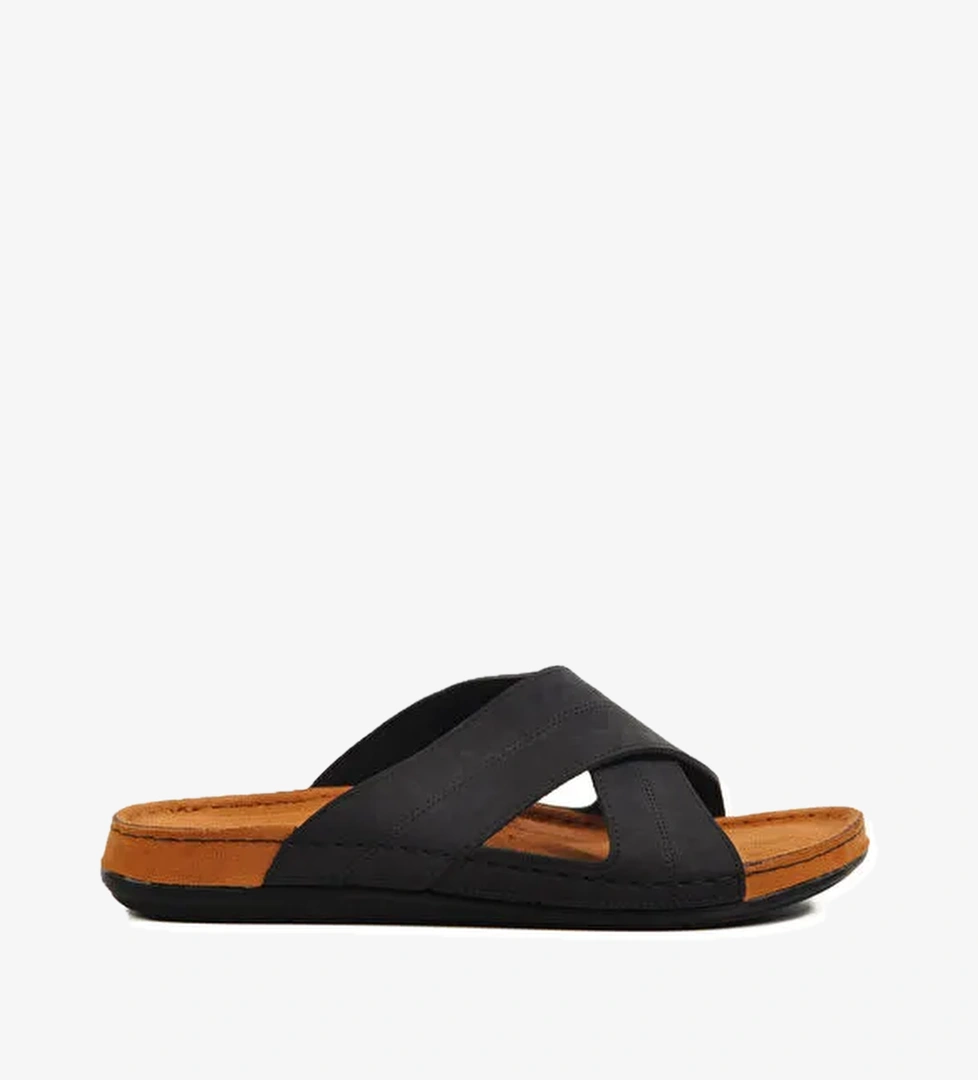 Siyah Anatomik Erkek Terlik Bento M