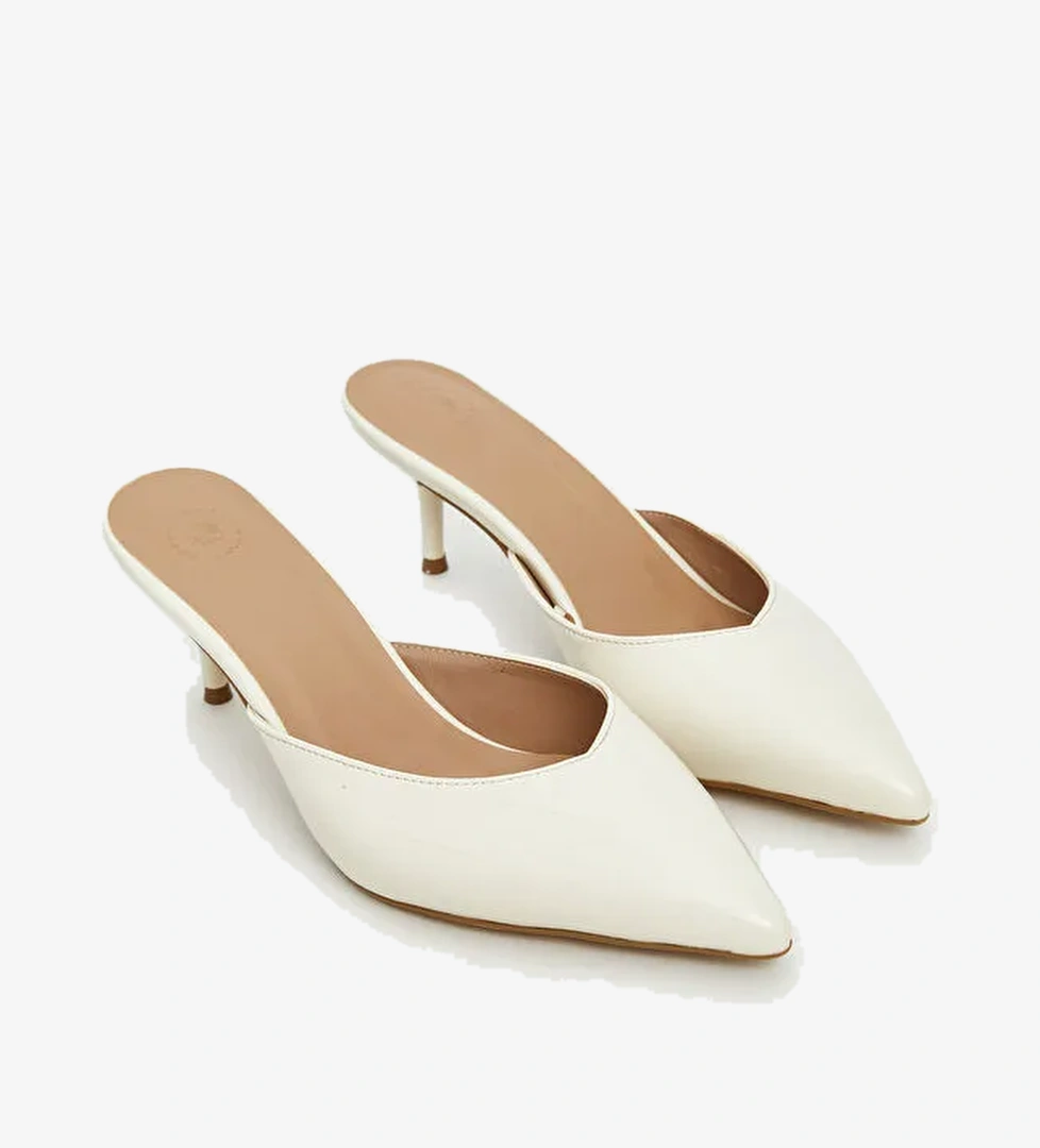 Sivri Burun Kadın Topuklu Ayakkabı - Görsel 1