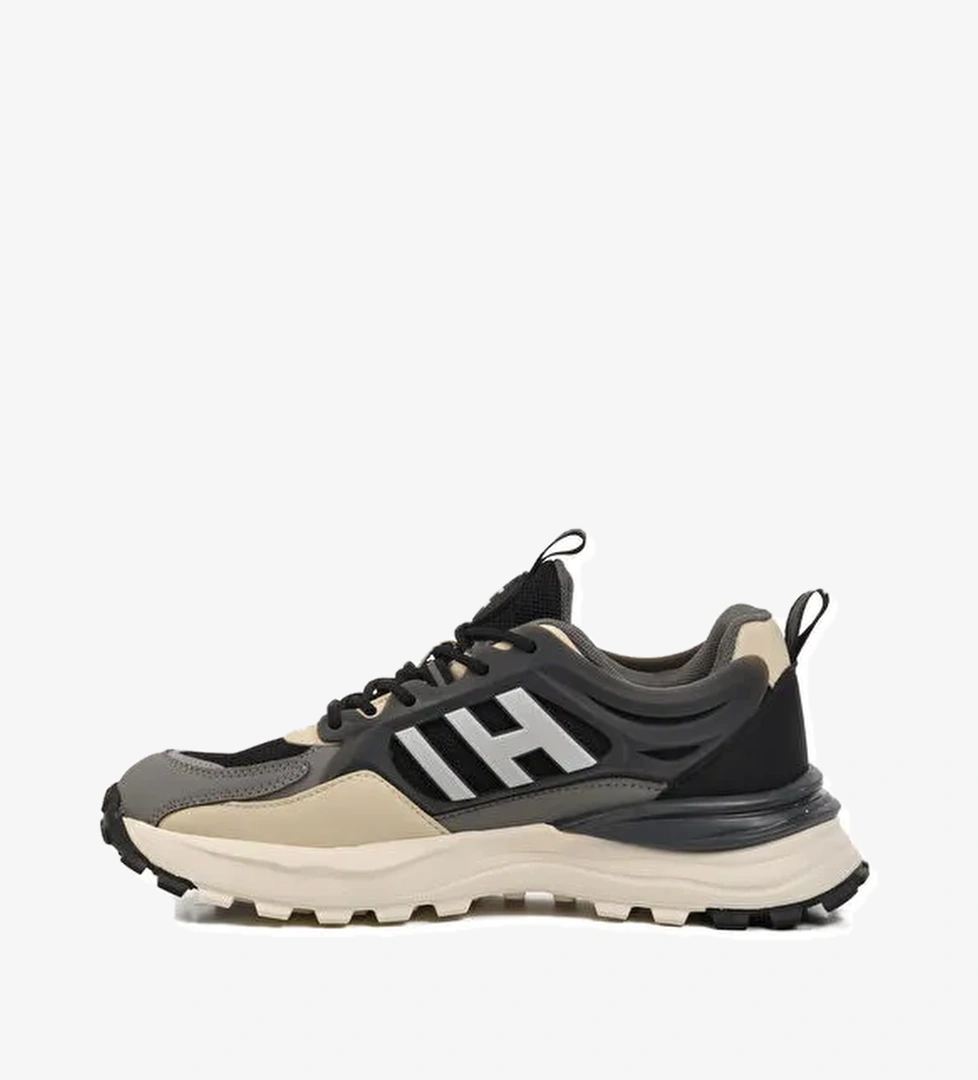 Füme Dar Kalıp Fileli Hava Alabilen Erkek Spor Ayakkabı 241438 M