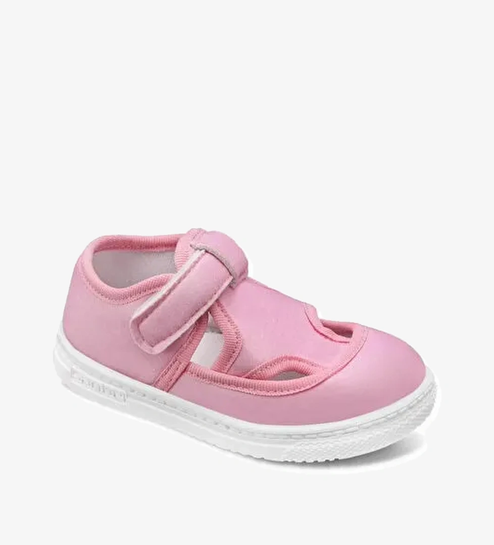 First Step Pembe Cırtlı Yazlık Cırtlı Kız Çocuk ve Bebek Sandalet model görseli
