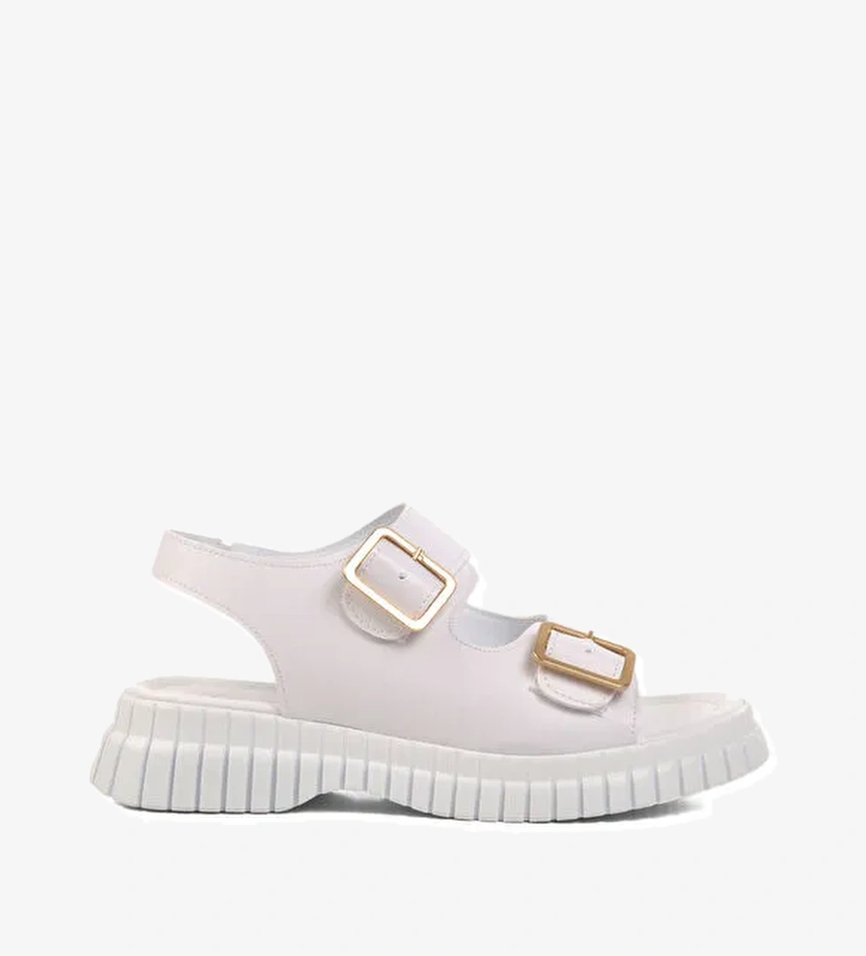 Beyaz Kadın Sandalet 261176 Z