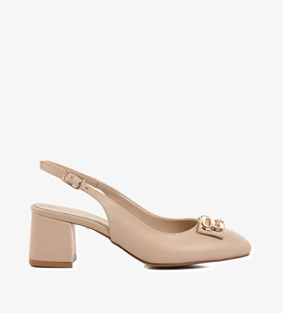 Bej Kadın Abiye Ayakkabı 312361 Z - Görsel 1