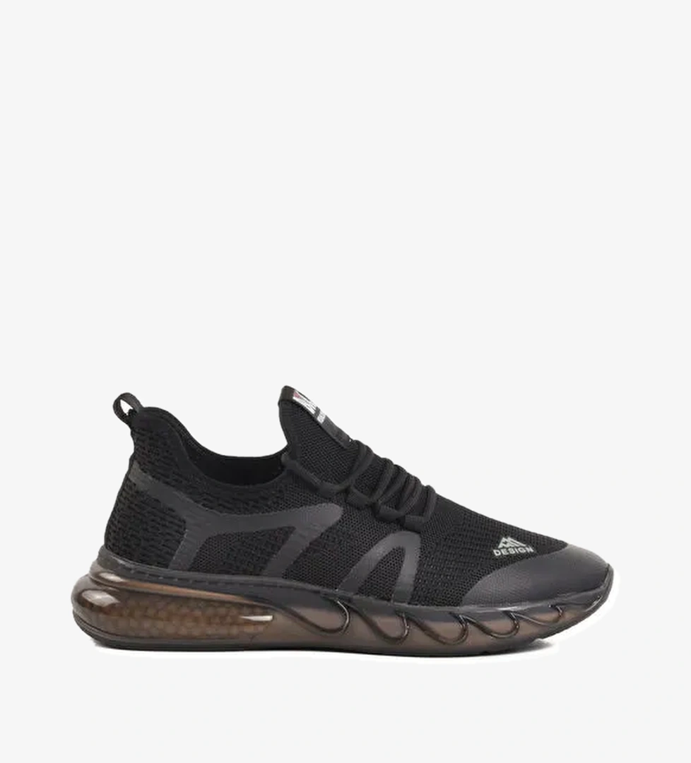 Siyah Memory Foam Anorak Hafif Erkek Spor Ayakkabı 231459 M