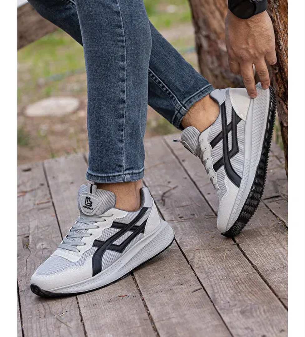 D120 Günlük Ortopedik Erkek Sneaker Spor Ayakkabı - Görsel 1