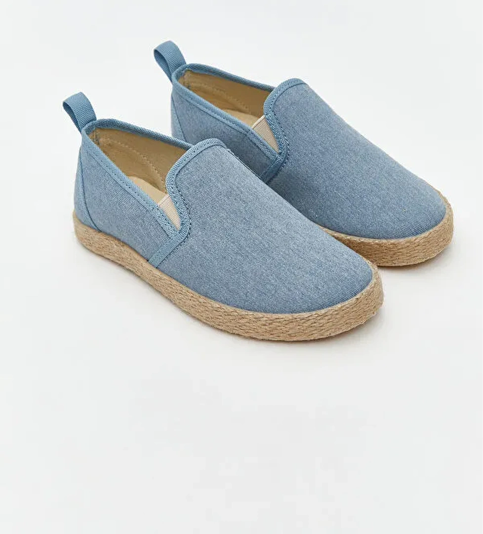 Hasır Tabanlı Erkek Çocuk Klasik Ayakkabı - Görsel 1