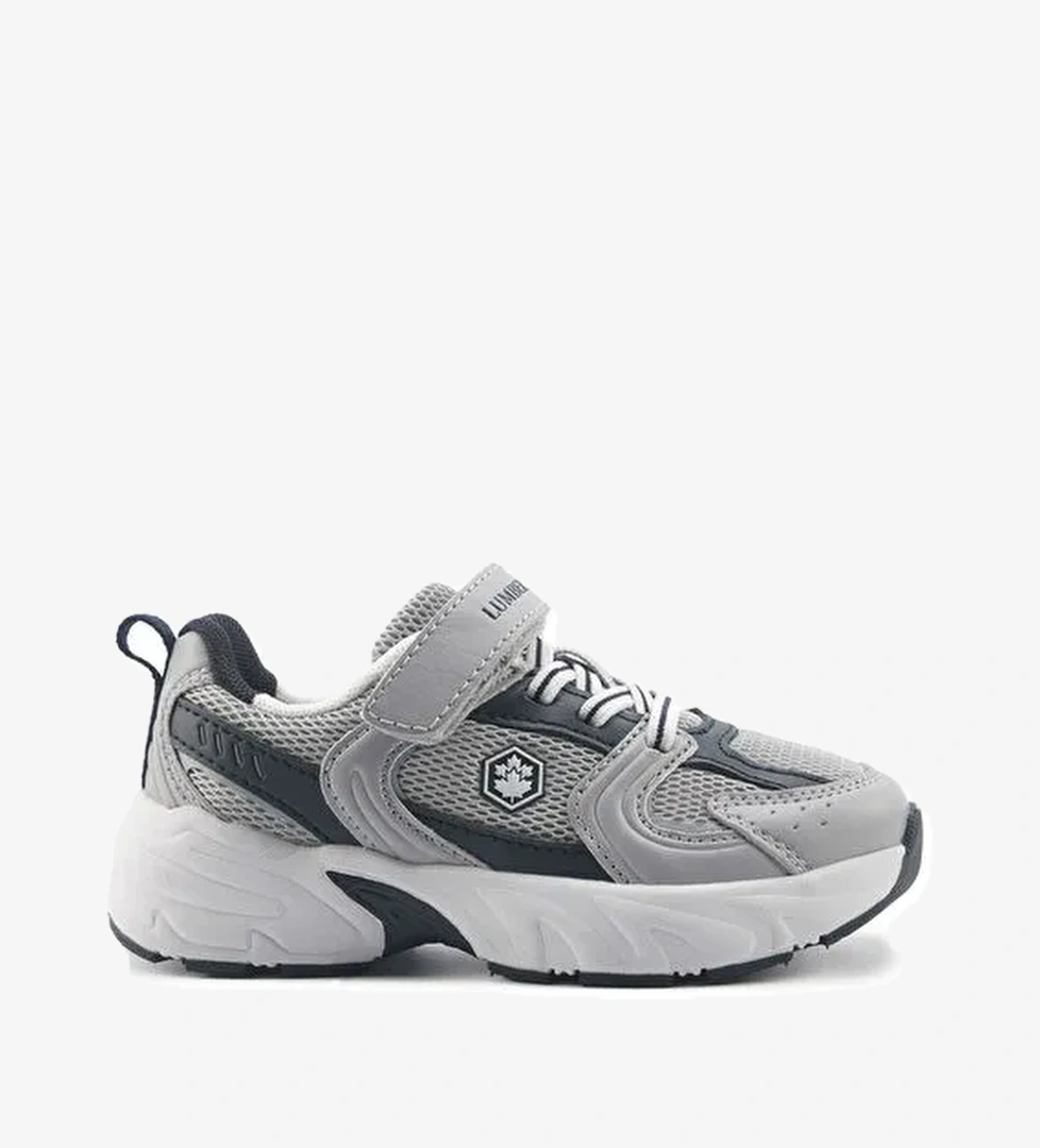 POLITA 5FX Gri Erkek Çocuk Spor Ayakkabı - Görsel 1