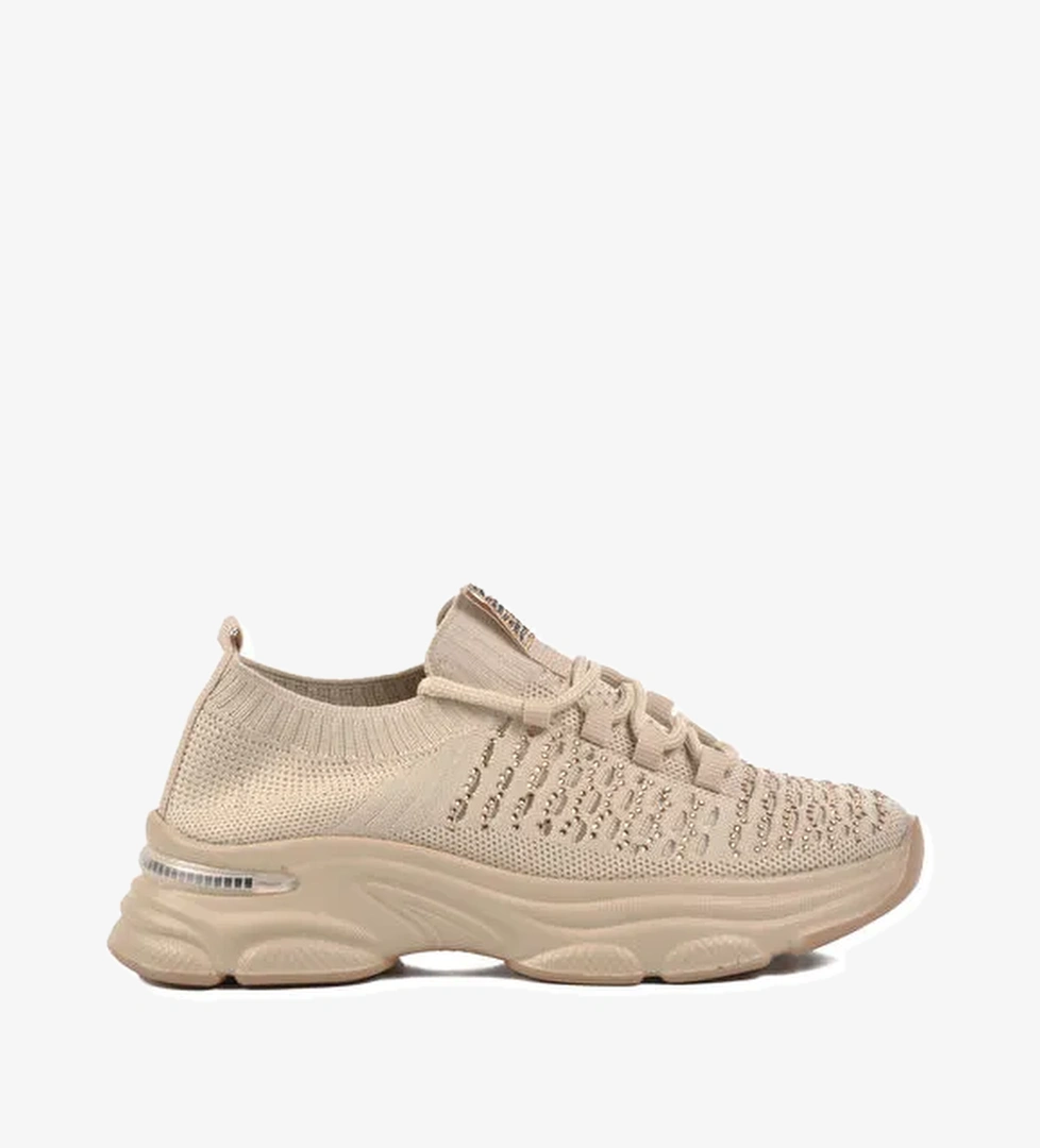 Bej Triko Hafif Kadın Spor Ayakkabı Lexa 130 G - Görsel 1