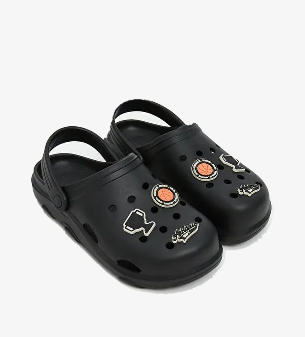 Baskılı Erkek Plaj Sandaleti - Görsel 1