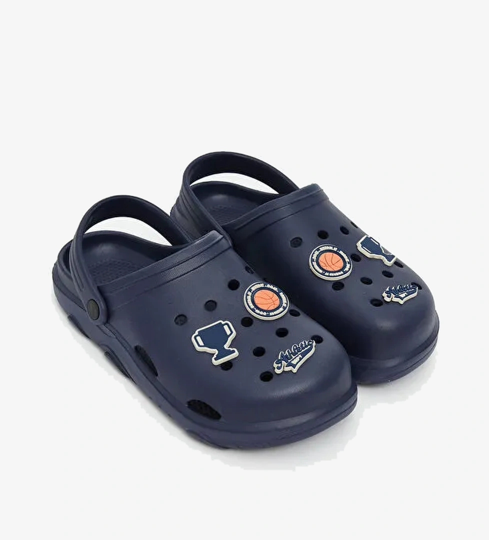 Baskılı Erkek Plaj Sandaleti