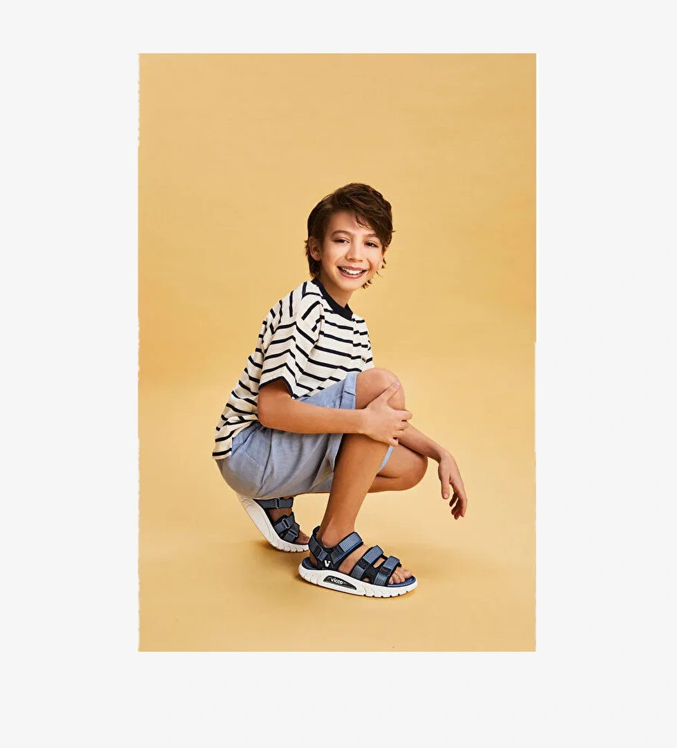 Vicco Cube Hafif Erkek Okul Öncesi Lacivert Sandalet model görseli