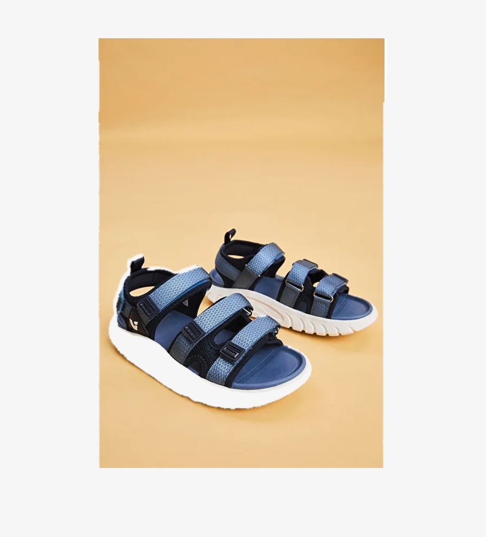 Vicco Vicco Hafif Ayakkabı Erkek Çocuk Cube Lacivert Sandalet model görseli