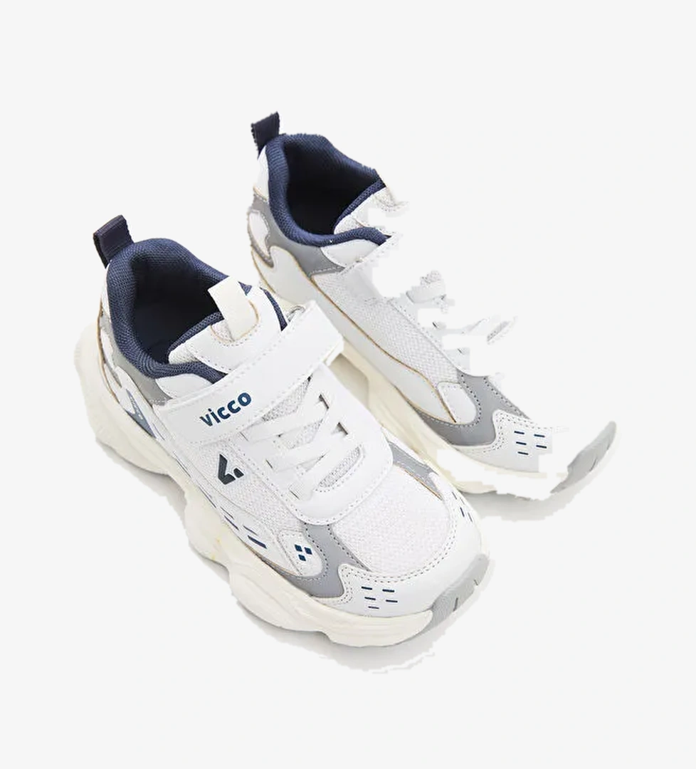 Vicco Tag Basic Erkek Bebek Beyaz Spor Ayakkabı model görseli