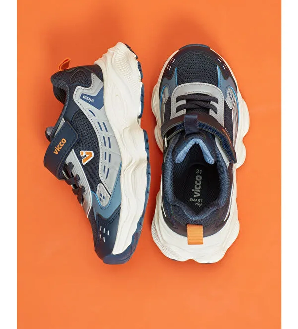 Tag Basic Erkek Çocuk Lacivert Spor Ayakkabı - Görsel 1