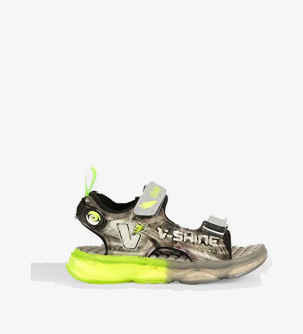 Vicco Felipe Işıklı Erkek Bebek Gri Sandalet model görseli