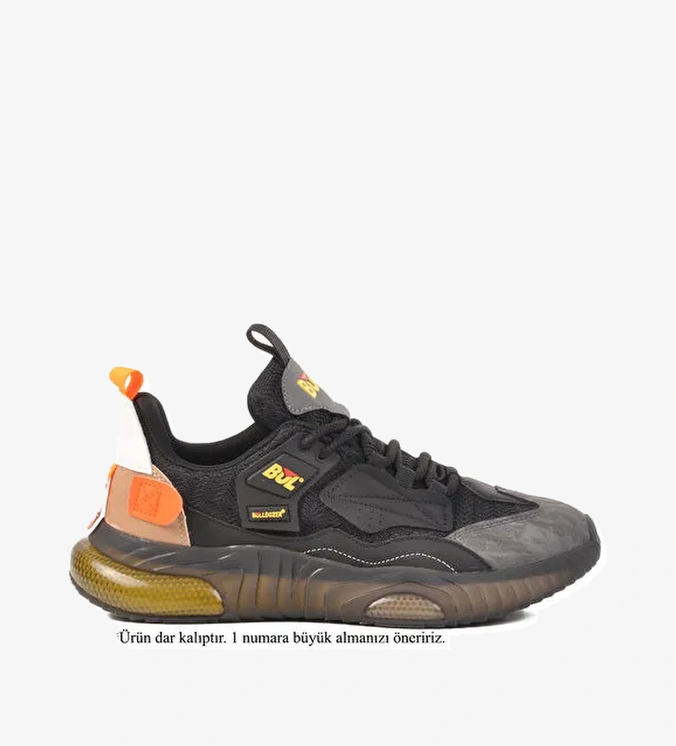 Bulldozer Siyah Dar Kalıp Memory Foam Erkek Spor Ayakkabı 241378 M model görseli