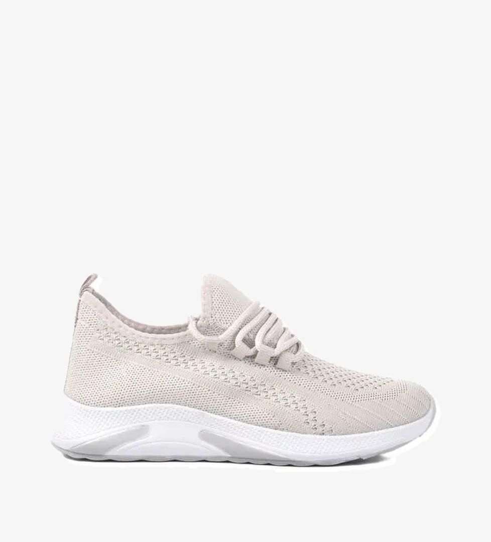 Buz Beyaz Triko Hafif Unisex Spor Ayakkabı Pına 101 G