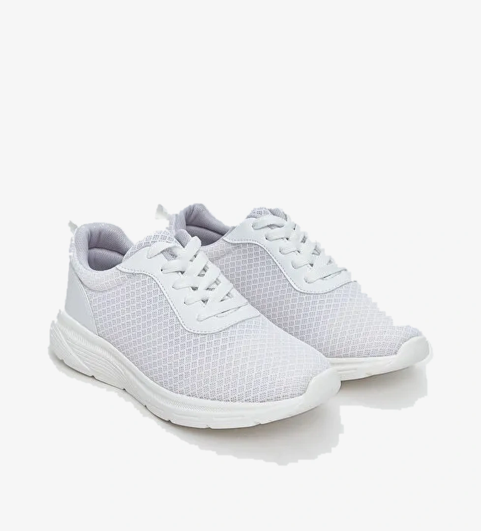 Bağcıklı Kadın Spor Ayakkabı - Görsel 1