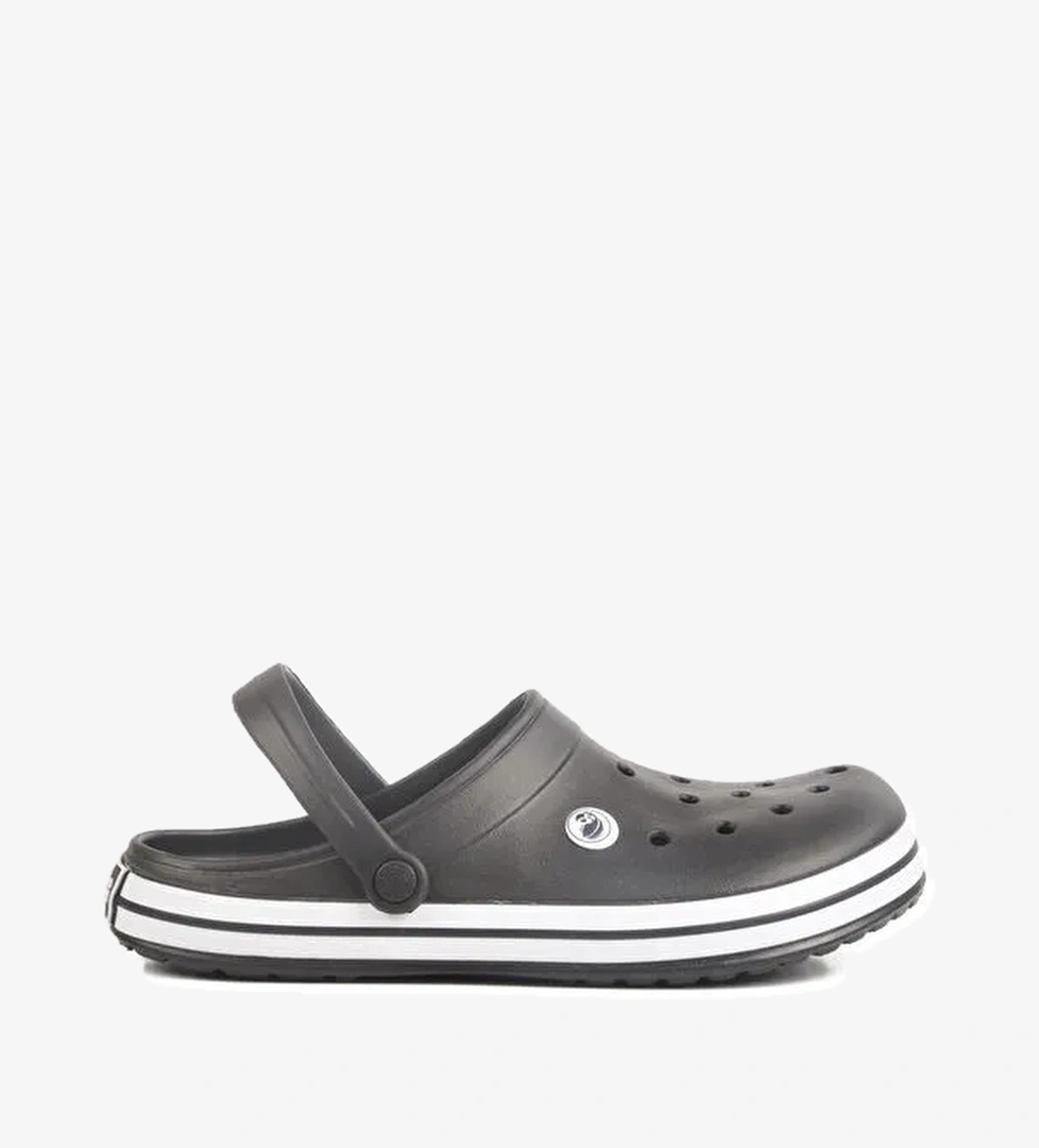 Ayakmod Siyah Büyük Numara Eva Hafif Erkek Sabo Terlik 214 M model görseli