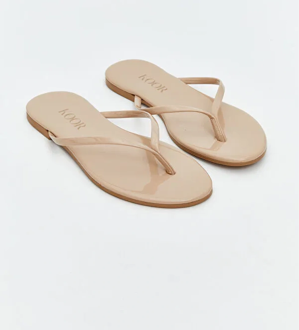 Parmak Arası Kadın Plaj Terliği - Görsel 1