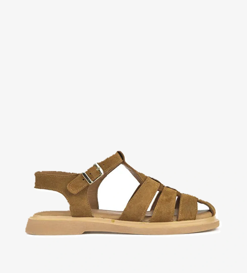 Kadın Hakiki Deri Sandalet 1511047Z6002 Taba