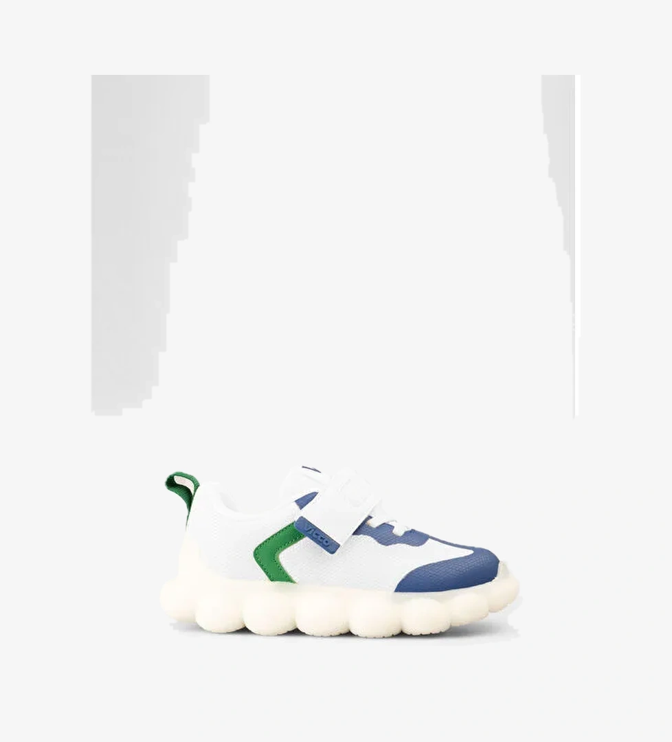 Bread Işıklı Erkek Okul Öncesi Beyaz Spor Ayakkabı - Görsel 1