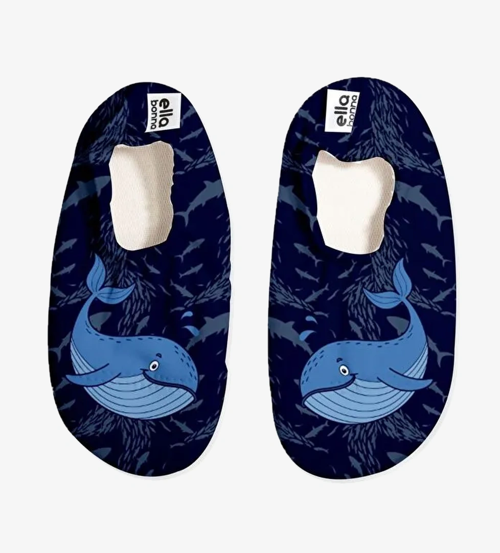 Kaydırmaz Taban, Unisex Bebek, Çocuk Deniz Ayakkabısı, Havuz Patiği, Dinozor