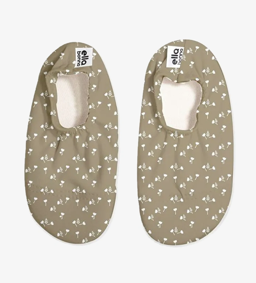 Kaydırmaz Taban, Unisex Bebek, Çocuk Deniz Ayakkabısı, Havuz Patiği, Dinozor - Görsel 1