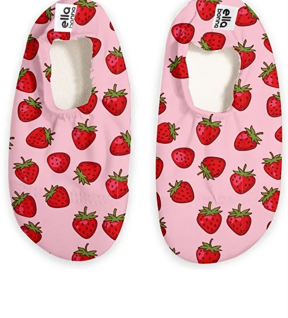 Kaydırmaz Taban, Unisex Bebek, Çocuk Deniz Ayakkabısı, Havuz Patiği, Dinozor - Görsel 1