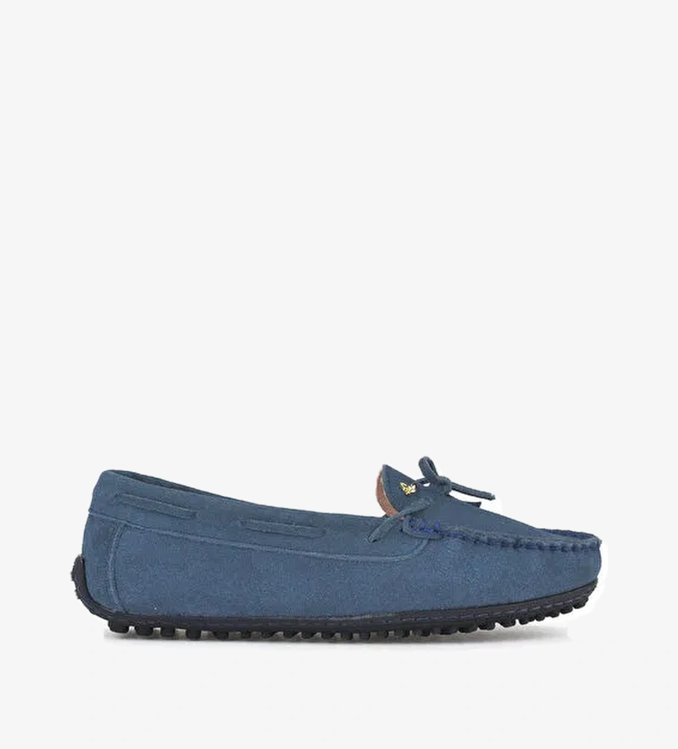 Kadın Hakiki Deri Ayakkabı 1511007ZZ2001 Mavi - Görsel 1