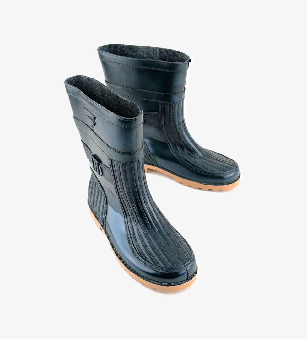 Kışlık Erkek Kısa Çay Çizmesi - Görsel 1