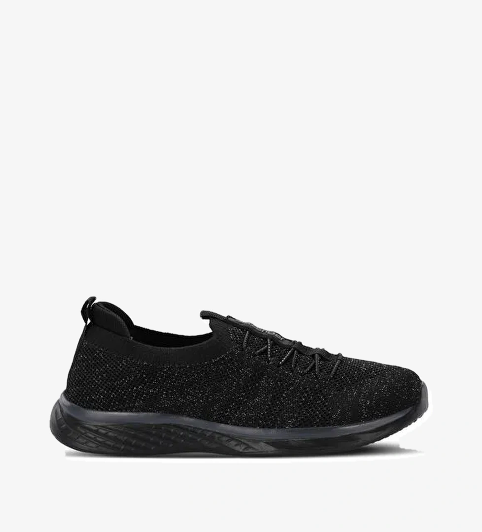 ALLI Kadın Siyah Günlük Spor Ayakkabısı - Görsel 1