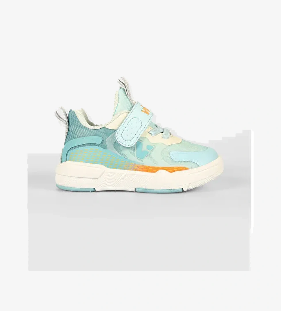 Daphne Baskılı Erkek Bebek Mavi Sneaker - Görsel 1