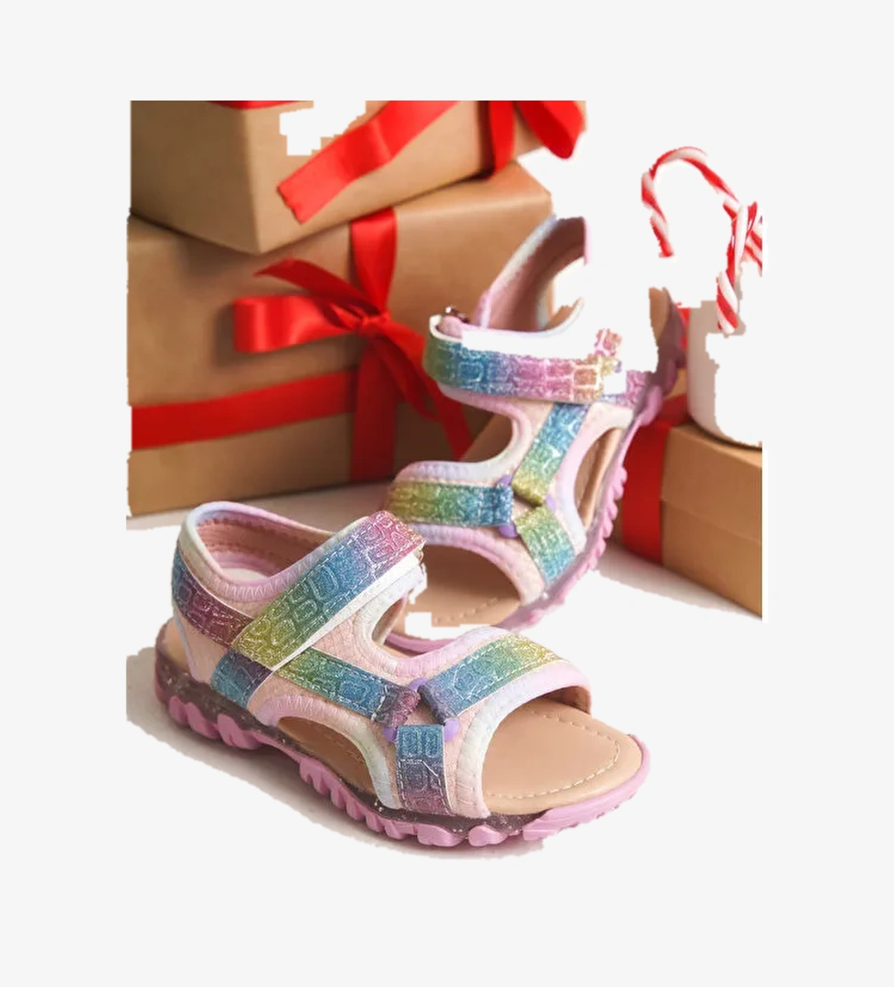 Sindy Günlük Ortopedik Kız Çocuk Sandalet Ayakkabı - Görsel 1