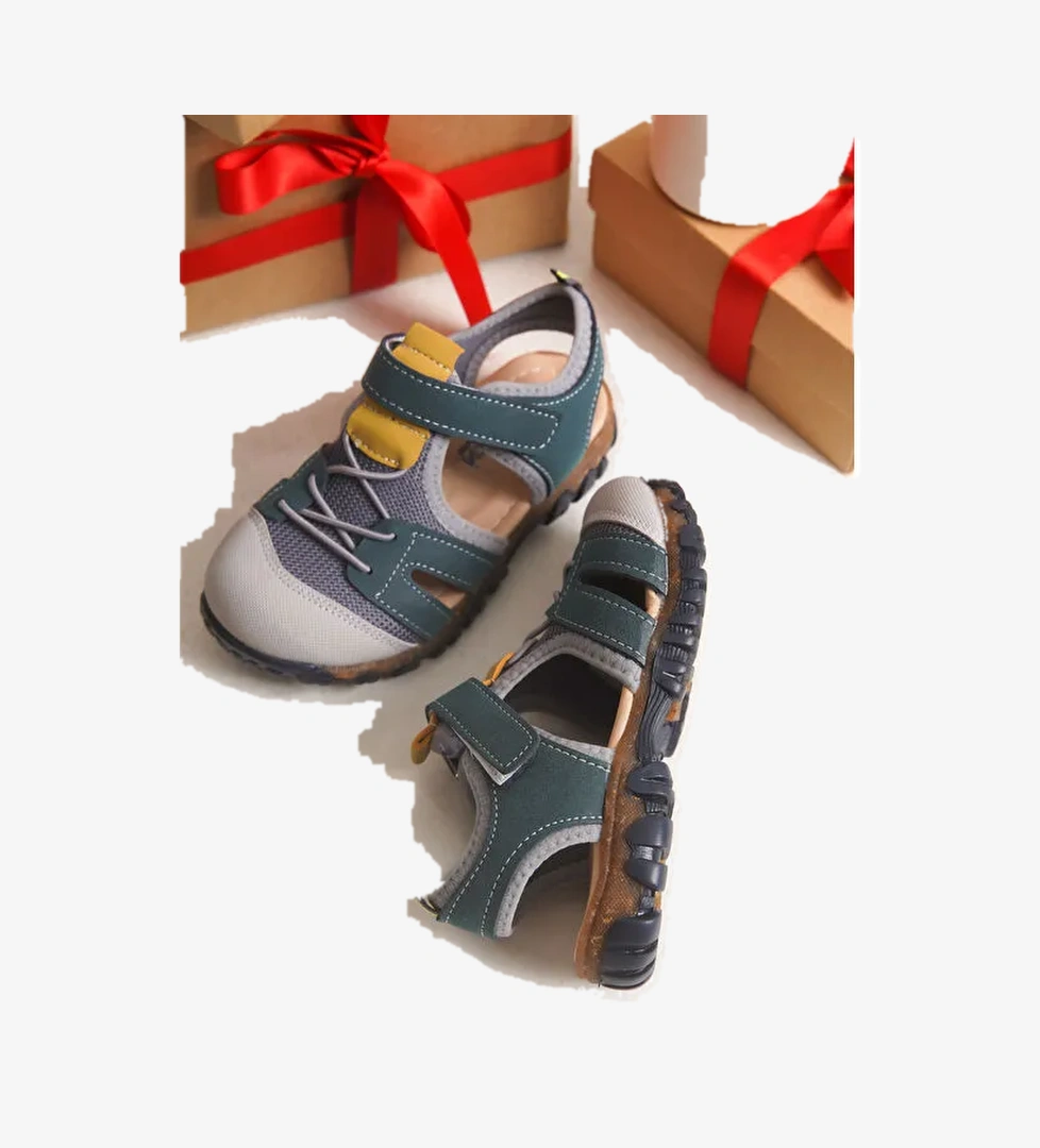 Çinçon Günlük Ortopedik Erkek Çocuk Sandalet Ayakkabı