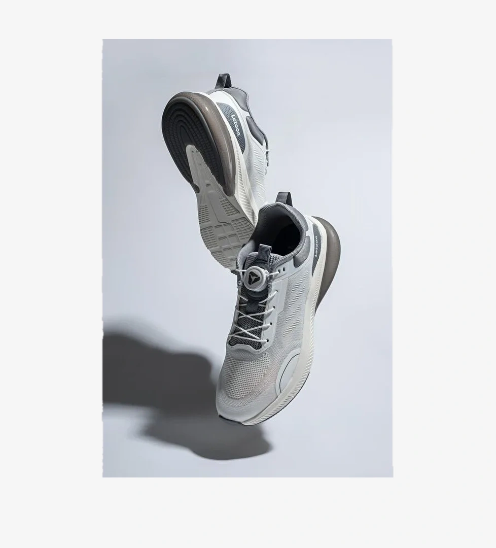 Gri Erkek Spor Ayakkabı - Görsel 1