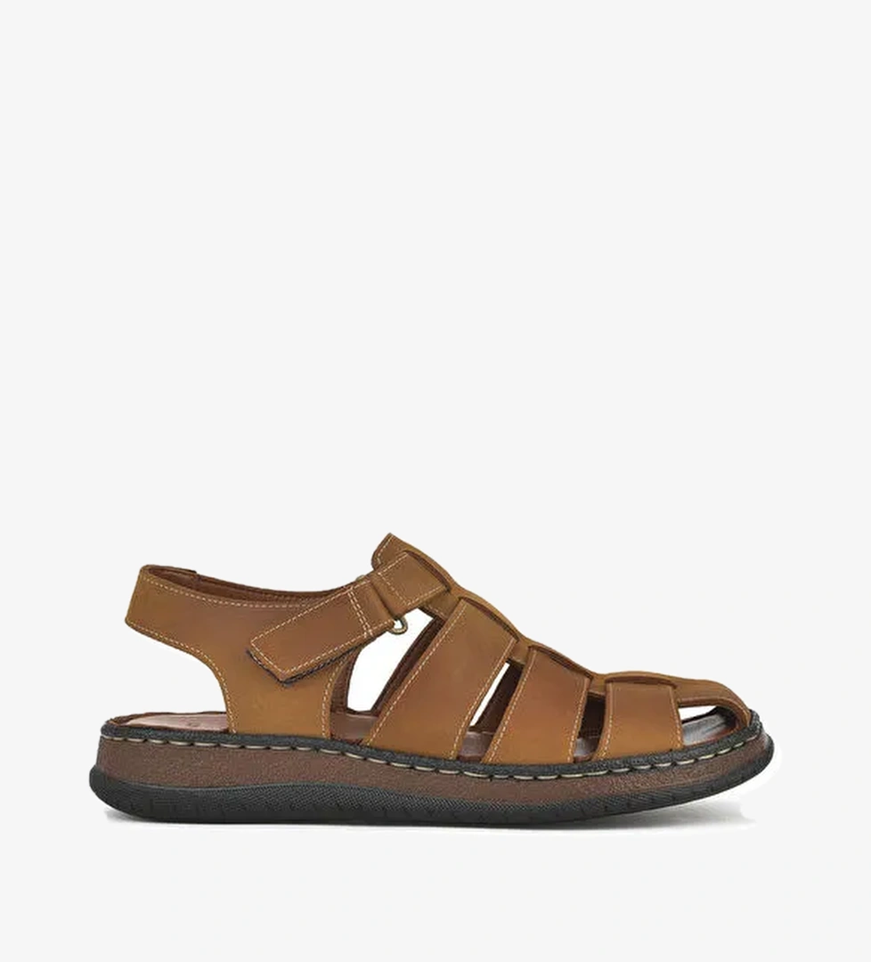 Ziya Erkek Hakiki Deri Sandalet 1511045zs32 model görseli