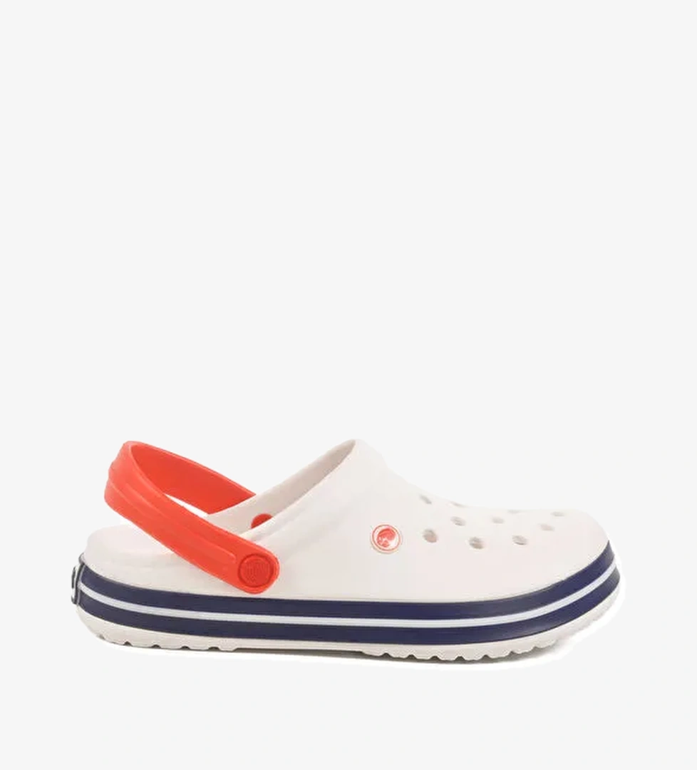 Beyaz Eva Hafif Erkek Sabo Terlik 214 M - Görsel 1