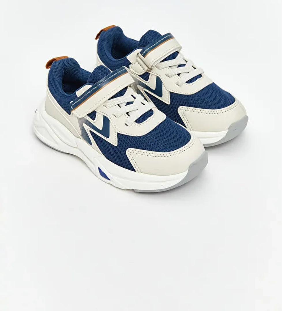 Bağcık ve Cırt Cırtlı Erkek Bebek Spor Ayakkabı - Görsel 1