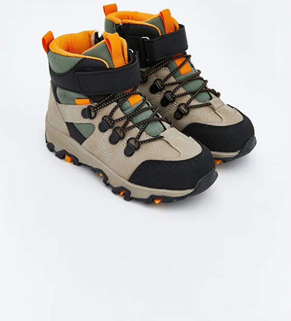 Bağcıklı Erkek Bebek Kar Botu - Görsel 1