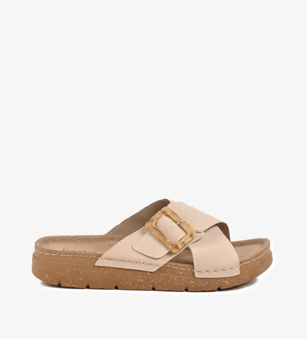 Bej Anatomik Kadın Terlik 117.001 Z