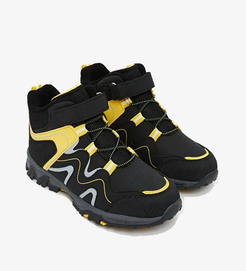 Cırt Cırtlı Bağcıklı Erkek Çocuk Trekking Bot - Görsel 1