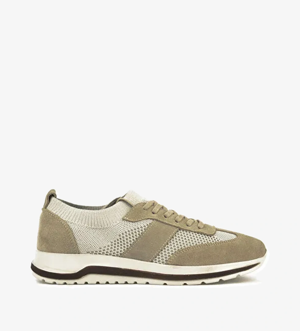 Erkek Hakiki Deri Ayakkabı 15110Z3150 Kum - Görsel 1