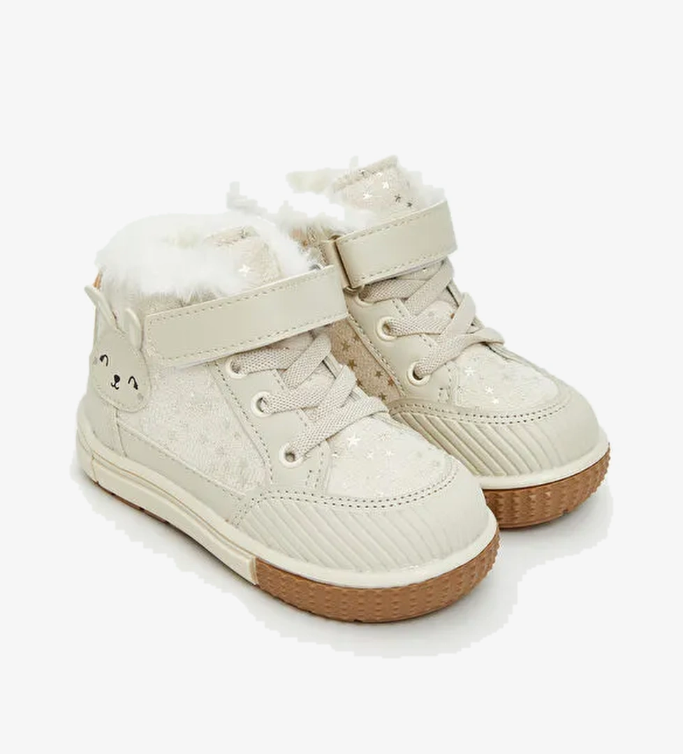 Bağcık ve Cırt Cırtlı Kız Bebek Bot - Görsel 1